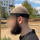 Chéchia Misry Taupe - Bande Noir